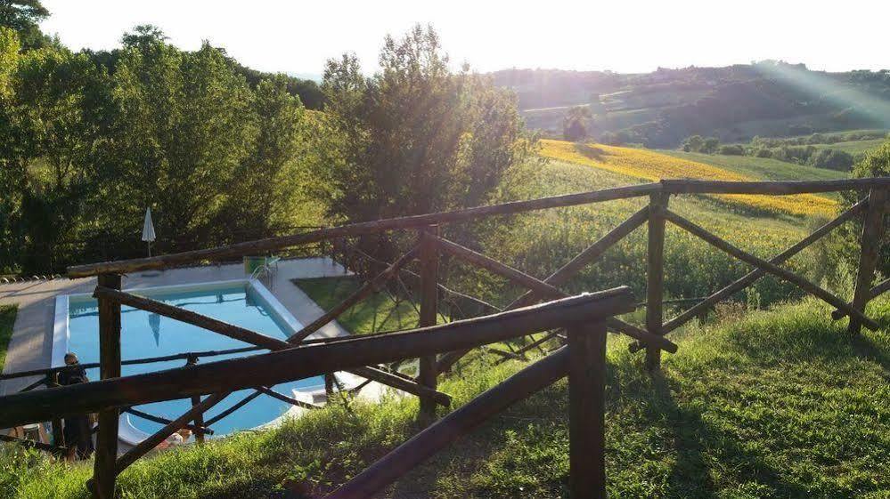 Agriturismo Bio Tra Cielo E Terra Apartment Grutti ภายนอก รูปภาพ