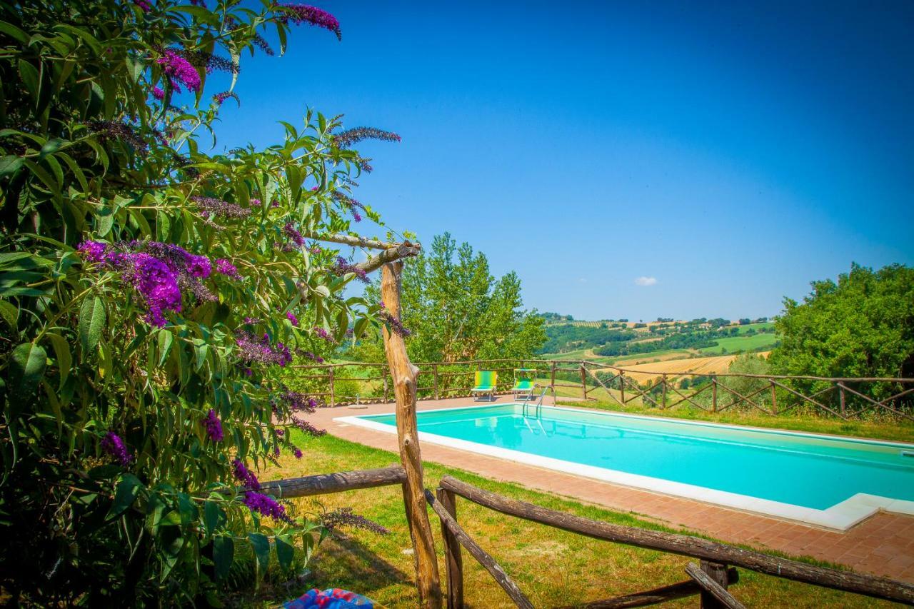 Agriturismo Bio Tra Cielo E Terra Apartment Grutti ภายนอก รูปภาพ