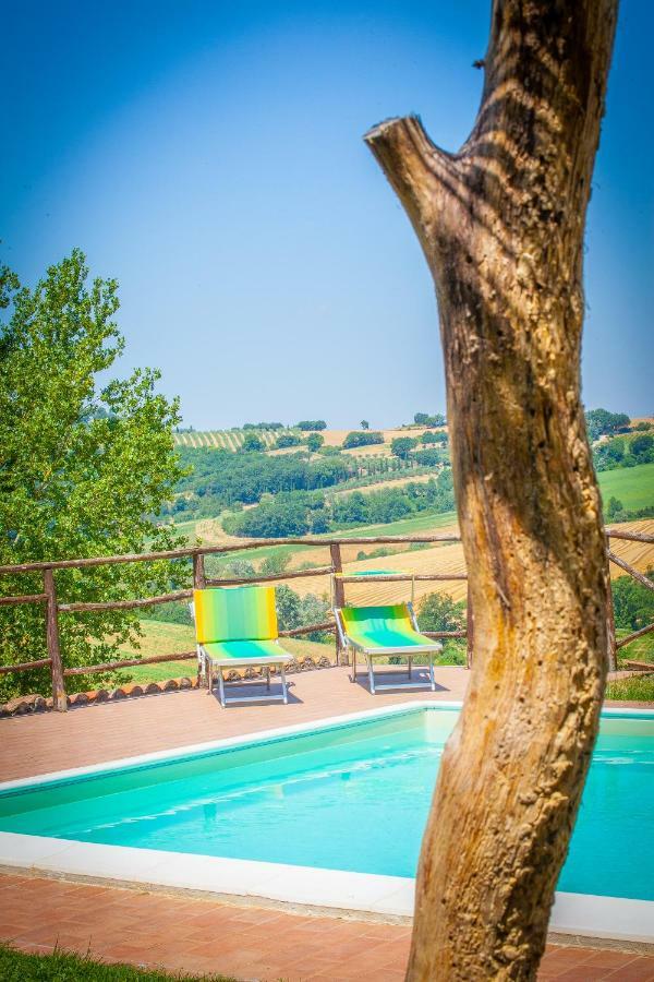 Agriturismo Bio Tra Cielo E Terra Apartment Grutti ภายนอก รูปภาพ