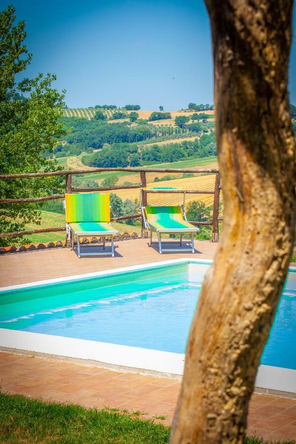 Agriturismo Bio Tra Cielo E Terra Apartment Grutti ภายนอก รูปภาพ